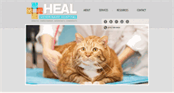 Desktop Screenshot of healvet.com