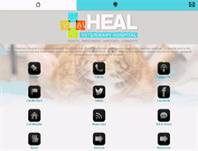 Tablet Screenshot of healvet.com